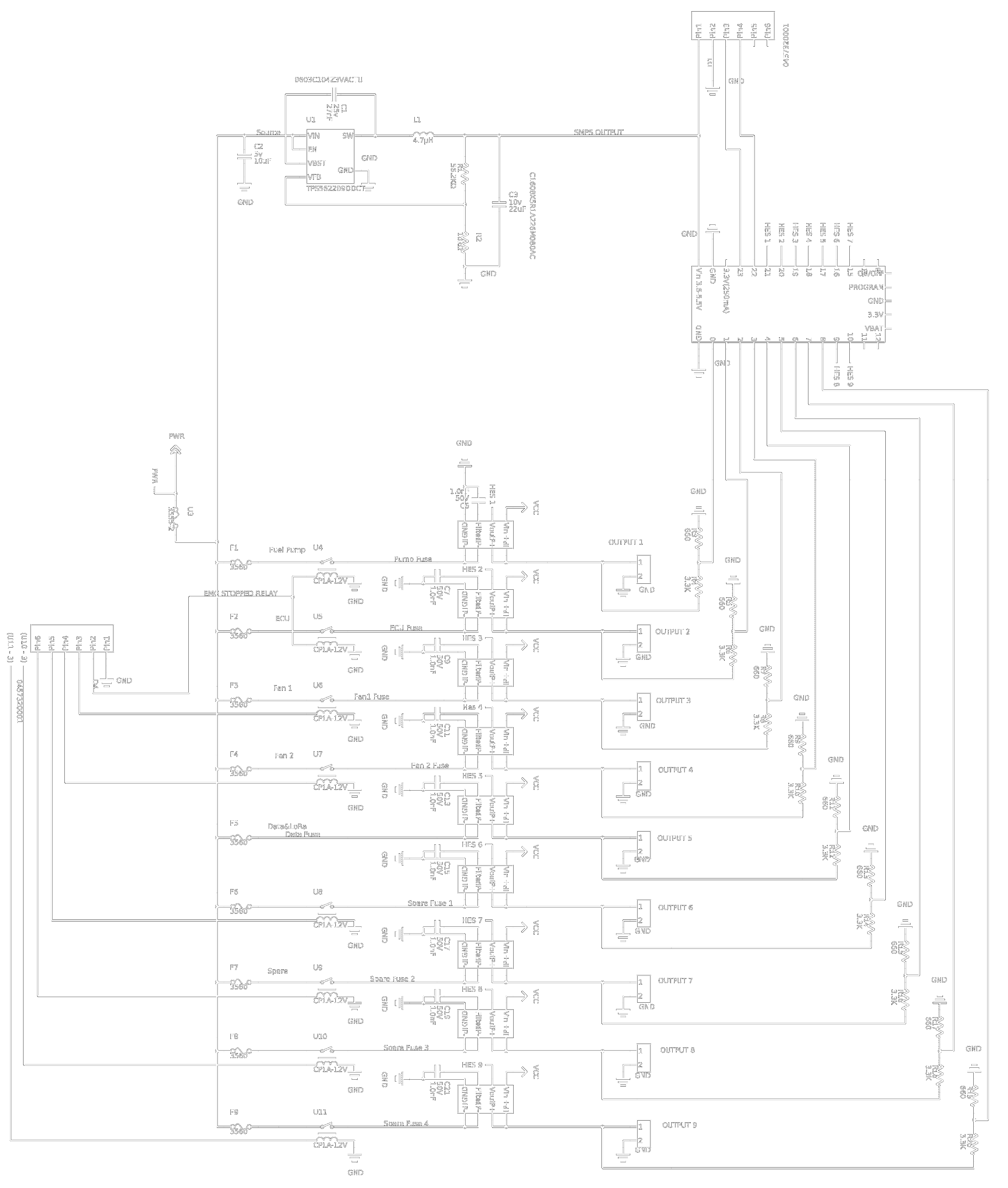 Full sized schematic of the PDM